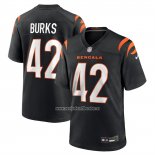 Camiseta NFL Game Cincinnati Bengals Oren Burks Negro