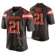 Camiseta NFL Game Cleveland Browns Denzel Ward Marron
