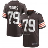 Camiseta NFL Game Cleveland Browns Drew Forbes Marron