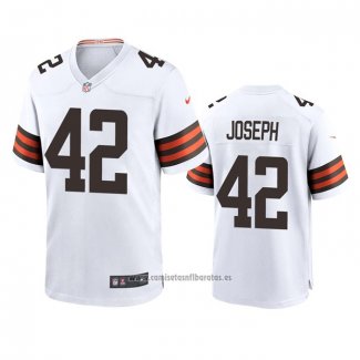 Camiseta NFL Game Cleveland Browns Karl Joseph Blanco