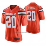 Camiseta NFL Game Cleveland Browns Tavierre Thomas Naranja