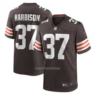 Camiseta NFL Game Cleveland Browns Tre Harbison Marron