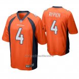 Camiseta NFL Game Denver Broncos Brett Rypien Naranja