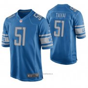 Camiseta NFL Game Detroit Lions Jahlani Tavai Azul