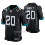 Camiseta NFL Game Jacksonville Jaguars Jalen Ramsey 25 Aniversario Typename Negro