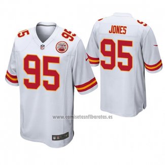 Camiseta NFL Game Kansas City Chiefs Chris Jones Blanco