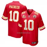 Camiseta NFL Game Kansas City Chiefs Isiah Pacheco Super Bowl LIX Rojo