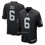 Camiseta NFL Game Las Vegas Raiders Aj Cole Negro