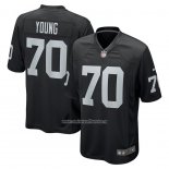 Camiseta NFL Game Las Vegas Raiders Sam Young Negro