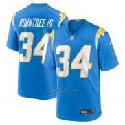 Camiseta NFL Game Los Angeles Chargers Larry Rountree Iii 34 Azul