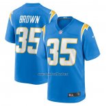 Camiseta NFL Game Los Angeles Chargers Leddie Brown Azul
