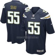 Camiseta NFL Game Los Angeles Chargers Seau Azul2