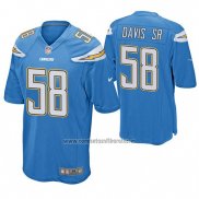 Camiseta NFL Game Los Angeles Chargers Thomas Davis Sr Powder Azul