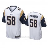 Camiseta NFL Game Los Angeles Rams Clay Johnston Blanco