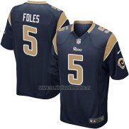 Camiseta NFL Game Los Angeles Rams Foles Negro