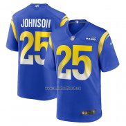 Camiseta NFL Game Los Angeles Rams Quindell Johnson Azul