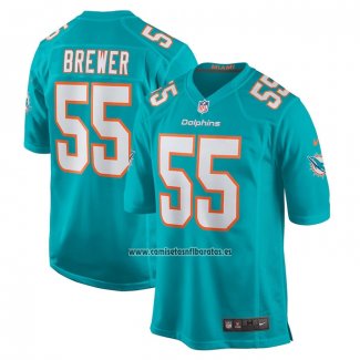 Camiseta NFL Game Miami Dolphins Aaron Brewer Verde