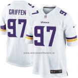 Camiseta NFL Game Minnesota Vikings Griffen Blanco