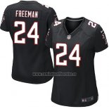 Camiseta NFL Game Mujer Atlanta Falcons Freeman Negro