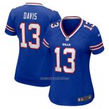 Camiseta NFL Game Mujer Buffalo Bills Gabriel Davis Azul