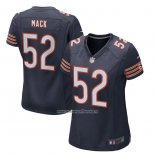 Camiseta NFL Game Mujer Chicago Bears Khalil Mack Azul