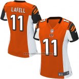 Camiseta NFL Game Mujer Cincinnati Bengals Lafell Naranja