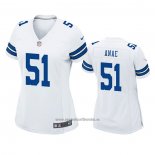 Camiseta NFL Game Mujer Dallas Cowboys Bradlee Anae Blanco