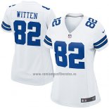 Camiseta NFL Game Mujer Dallas Cowboys Witten Blanco
