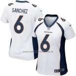 Camiseta NFL Game Mujer Denver Broncos Sanchez Blanco