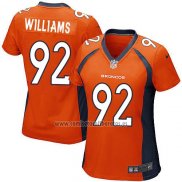 Camiseta NFL Game Mujer Denver Broncos Williams Naranja