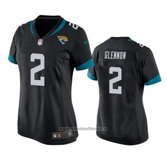 Camiseta NFL Game Mujer Jacksonville Jaguars Mike Glennon Negro