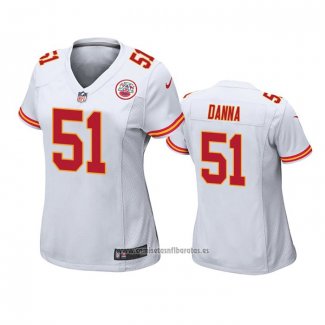 Camiseta NFL Game Mujer Kansas City Chiefs Michael Danna Blanco