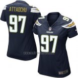 Camiseta NFL Game Mujer Los Angeles Chargers Attaochu Negro