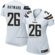 Camiseta NFL Game Mujer Los Angeles Chargers Hayward Blanco