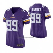 Camiseta NFL Game Mujer Minnesota Vikings Danielle Hunter Violeta