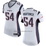 Camiseta NFL Game Mujer New England Patriots Hightower Blanco