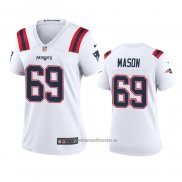Camiseta NFL Game Mujer New England Patriots Shaq Mason 2020 Blanco