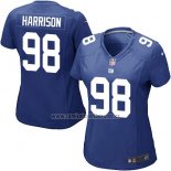 Camiseta NFL Game Mujer New York Giants Harrison Azul