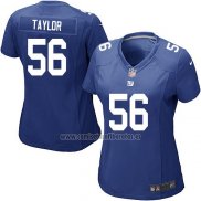 Camiseta NFL Game Mujer New York Giants Taylor Azul