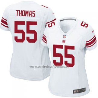 Camiseta NFL Game Mujer New York Giants Thomas Blanco