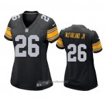Camiseta NFL Game Mujer Pittsburgh Steelers Anthony Mcfarland Jr. Negro