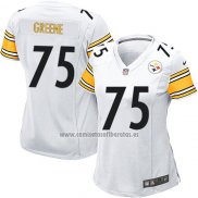 Camiseta NFL Game Mujer Pittsburgh Steelers Greene Blanco