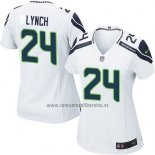 Camiseta NFL Game Mujer Seattle Seahawks Laych Blanco