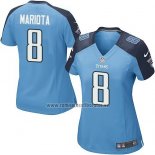 Camiseta NFL Game Mujer Tennessee Titans Mariota Azul