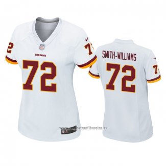 Camiseta NFL Game Mujer Washington Commanders James Smith Williams Blanco