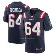 Camiseta NFL Game New England Patriots Layden Robinson Azul