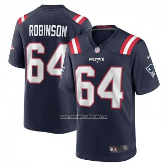 Camiseta NFL Game New England Patriots Layden Robinson Azul