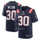 Camiseta NFL Game New England Patriots Mack Wilson Azul
