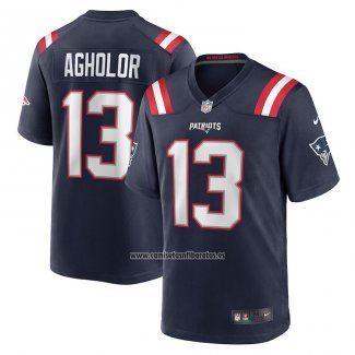 Camiseta NFL Game New England Patriots Nelson Agholor Azul