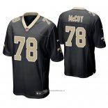 Camiseta NFL Game New Orleans Saints Erik Mccoy Negro